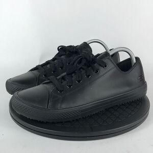 Skechers Triple Black Slip Resistant Comfort Work Shoes 76453 Women's Size 11